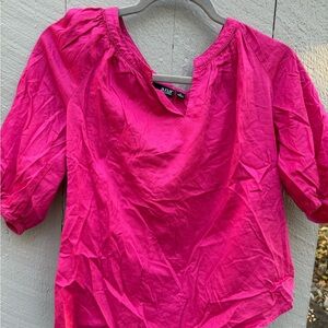 a.n.a Women's Fuchsia Blouse
